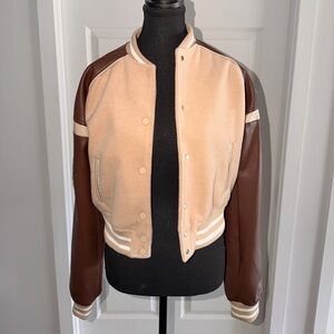 Manière De Voir Varsity Bomber Jacket